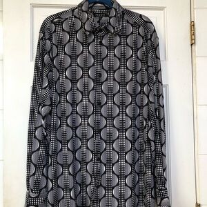 Pronti Collection by Phita Men’s Long Sleeve Dress Shirt size Large